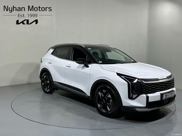 Kia Sportage SUV, Diesel Hybrid, 2026, White