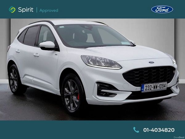 Ford Kuga SUV, Petrol Plug-in Hybrid, 2023, White