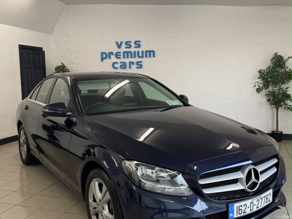 Mercedes-Benz C-Class Saloon, Diesel, 2016, Blue