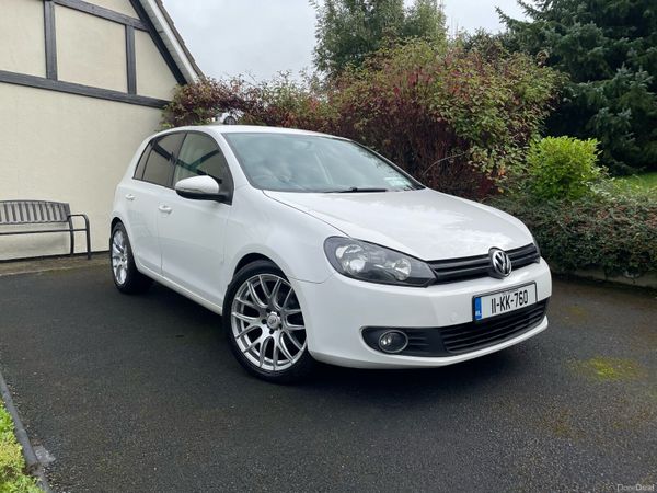Volkswagen Golf Hatchback, Diesel, 2011, White