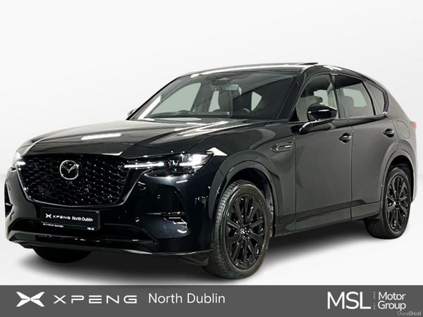 Mazda CX-60 SUV, Petrol Plug-in Hybrid, 2025, Black