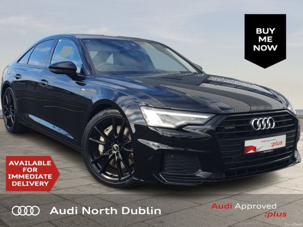 Audi A6 Saloon, Petrol Plug-in Hybrid, 2024, Black