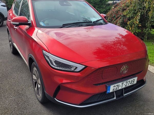 MG ZS Hatchback, Electric, 2022, Red