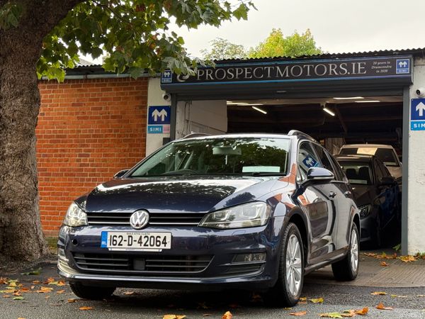Volkswagen Golf Estate, Petrol, 2016, Blue