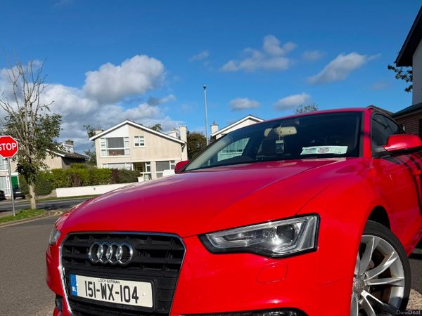 Audi A5 Hatchback, Diesel, 2015, Red