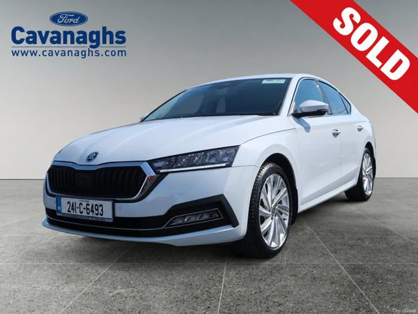Skoda Octavia Saloon, Petrol, 2024, White