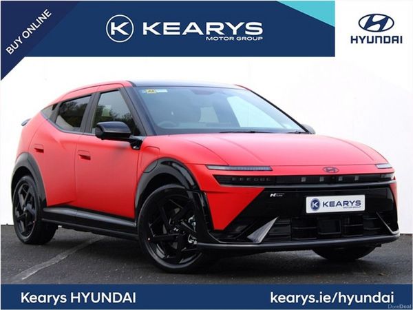 Hyundai IONIQ 3 Hatchback, Electric, 2027, Red