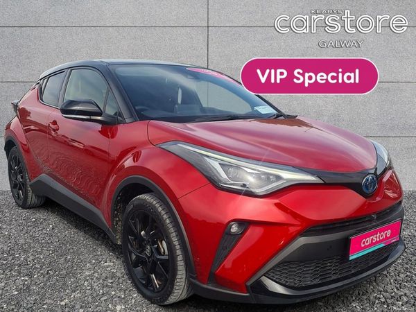Toyota C-HR SUV, Petrol Hybrid, 2021, Red
