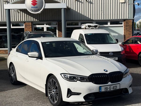 BMW 3-Series Saloon, Diesel, 2019, White