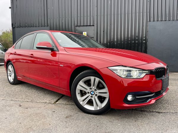 BMW 3-Series Saloon, Diesel, 2016, Red