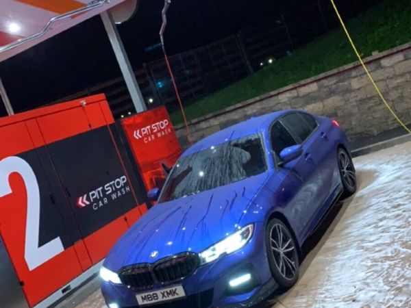 BMW 3-Series Saloon, Diesel, 2019, Blue