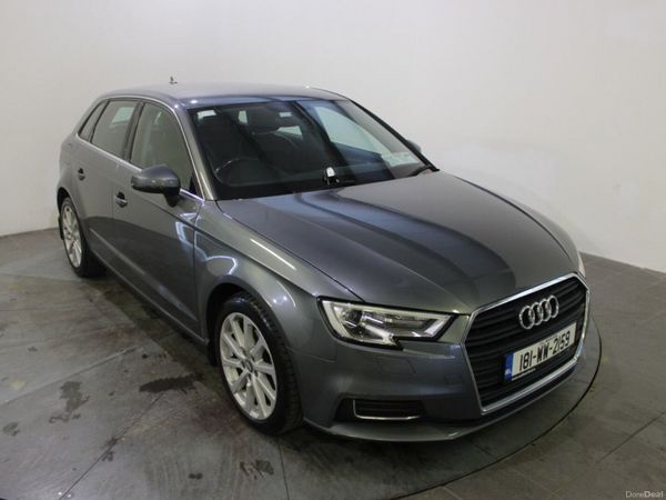 Audi A3 Hatchback, Diesel, 2018, Grey