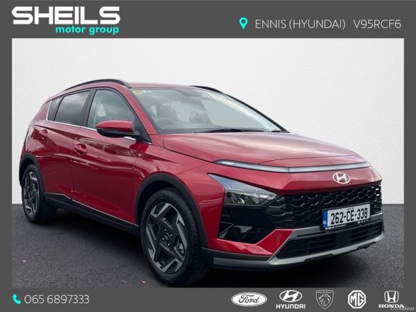 Hyundai Bayon Estate, Petrol, 2026, Red