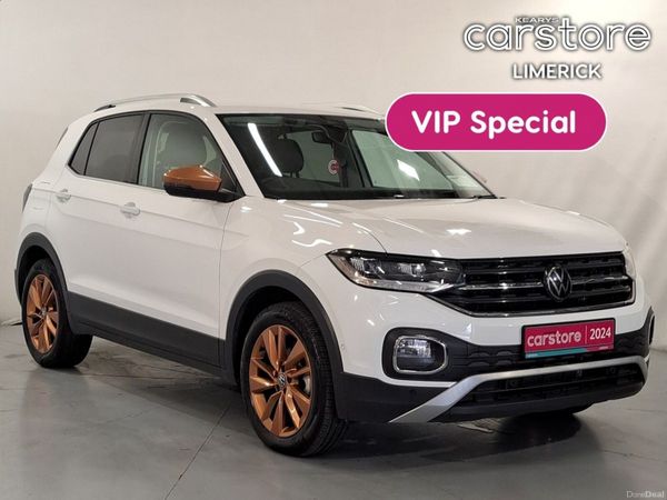 Volkswagen T-Cross Hatchback, Petrol, 2024, White