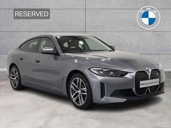 BMW i4 Hatchback, Electric, 2022, Grey
