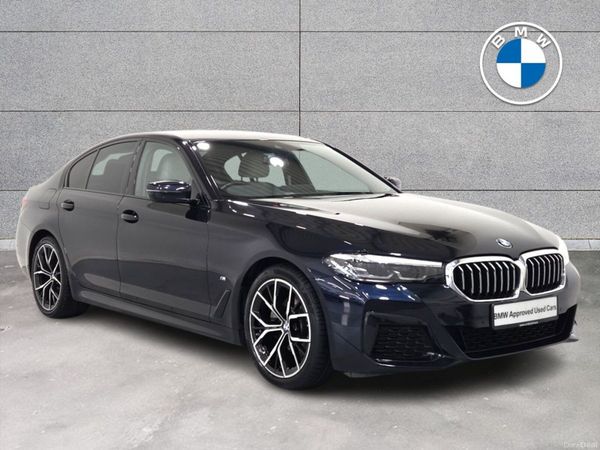 BMW 5-Series Saloon, Diesel, 2021, Black