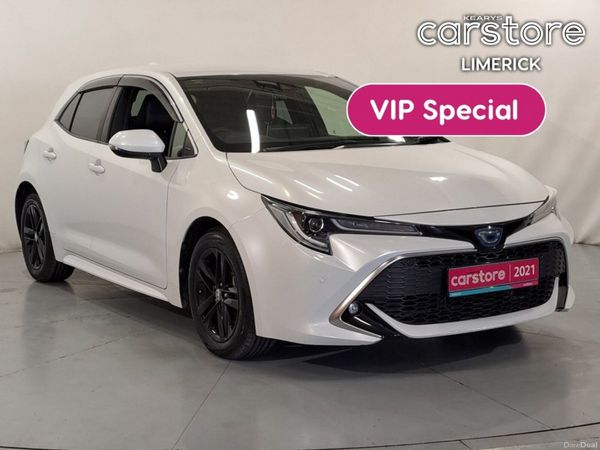 Toyota Corolla Hatchback, Petrol Hybrid, 2021, White