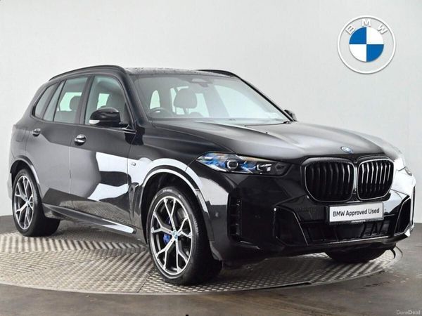 BMW X5 SUV, Petrol Plug-in Hybrid, 2025, Black
