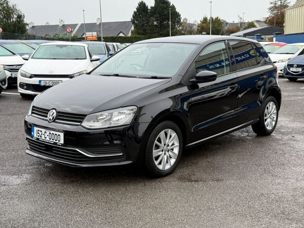 Volkswagen Polo Hatchback, Petrol, 2015, Black