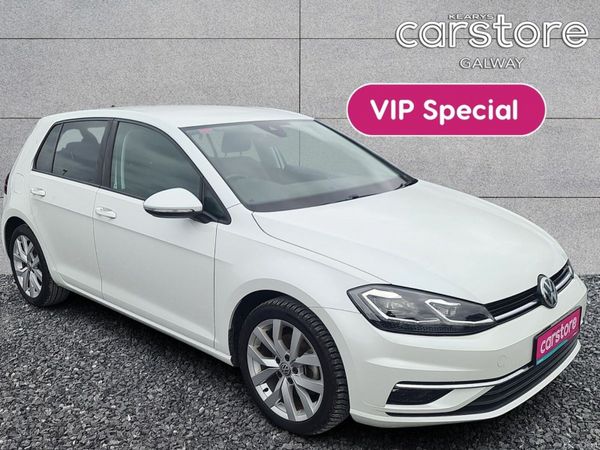 Volkswagen Golf Hatchback, Petrol, 2018, White