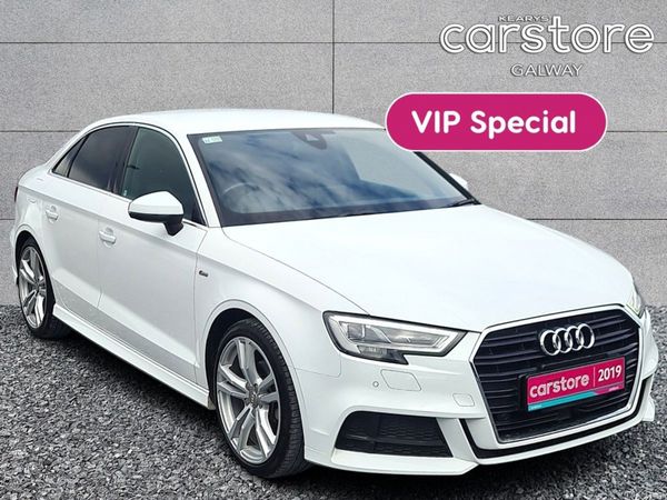 Audi A3 Saloon, Petrol, 2019, White