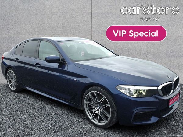 BMW 5-Series Saloon, Diesel, 2019, Blue