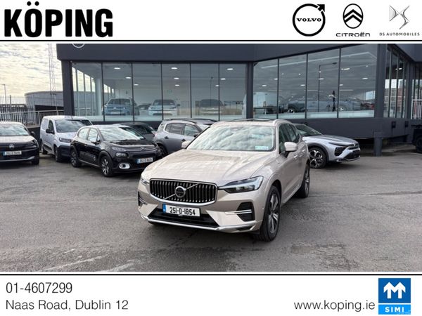 Volvo XC60 SUV, Petrol Plug-in Hybrid, 2025, Grey