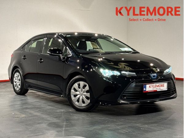 Toyota Corolla Saloon, Petrol Hybrid, 2023, Black