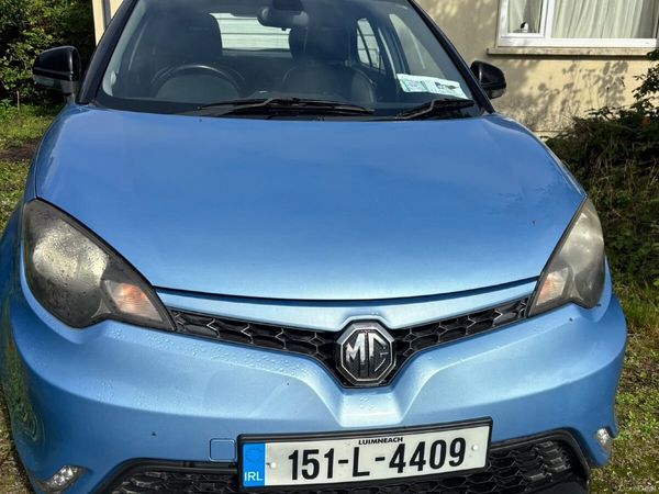 MG MG3 Hatchback, Petrol, 2015, Blue