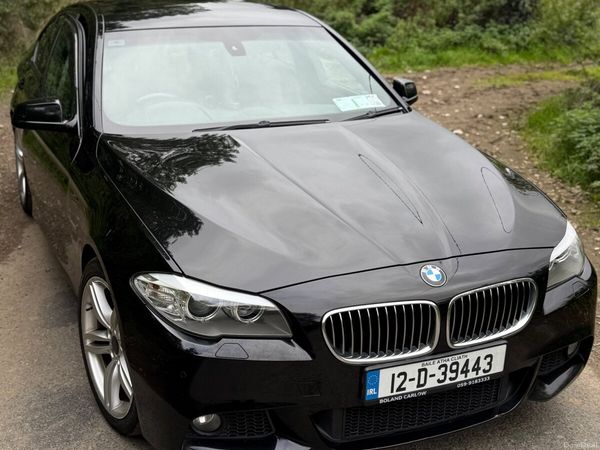 BMW 5-Series Saloon, Diesel, 2012, Black