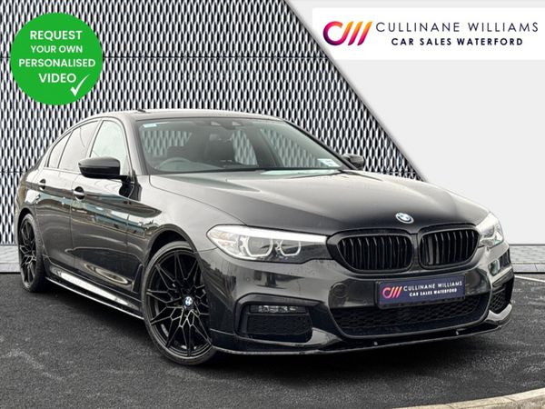 BMW 5-Series Saloon, Diesel, 2019, Black