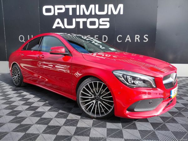 Mercedes-Benz CLA Saloon, Petrol, 2019, Red