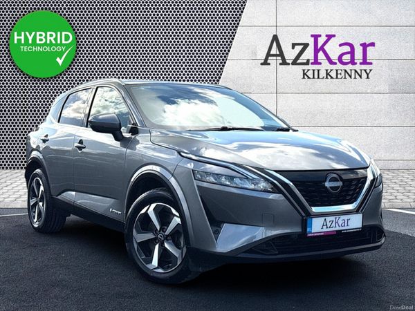 Nissan Qashqai SUV, Petrol Hybrid, 2024, Grey
