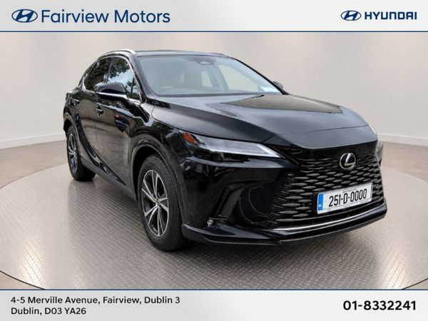 Lexus RX450H+ SUV, Petrol Plug-in Hybrid, 2025, Black