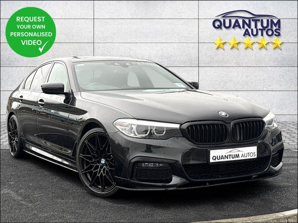 BMW 5-Series Saloon, Diesel, 2019, Black