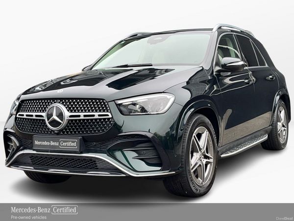 Mercedes-Benz GLE SUV, Diesel Plug-in Hybrid, 2024, Green