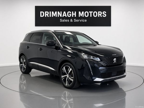 Peugeot 3008 Hatchback, Petrol Plug-in Hybrid, 2021, Black