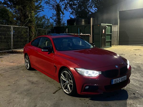 BMW 4-Series Coupe, Diesel, 2015, Red