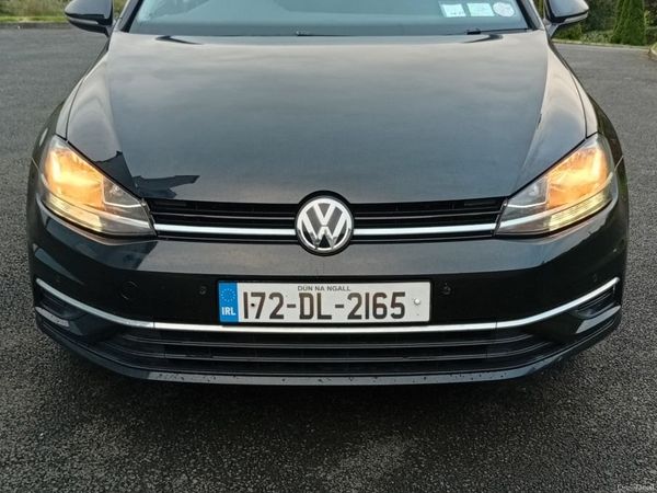 Volkswagen Golf Hatchback, Diesel, 2017, Black