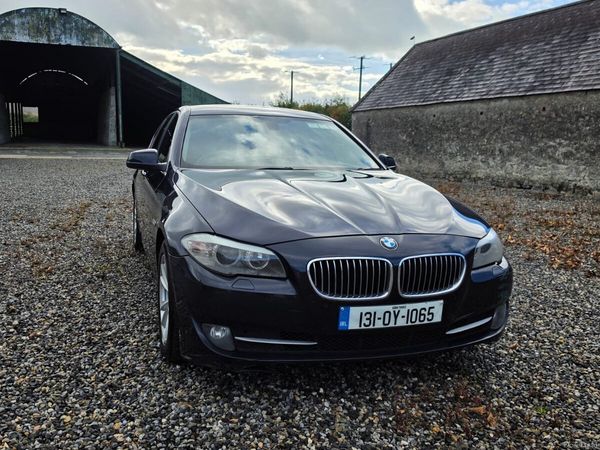 BMW 5-Series Saloon, Diesel, 2013, Blue