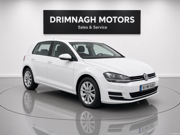 Volkswagen Golf Hatchback, Petrol, 2016, White