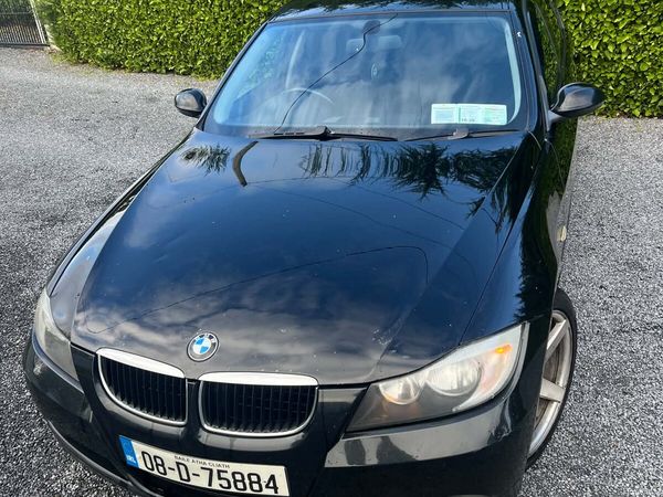 BMW 3-Series Saloon, Diesel, 2008, Black