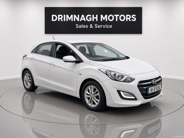 Hyundai i30 Hatchback, Diesel, 2016, White