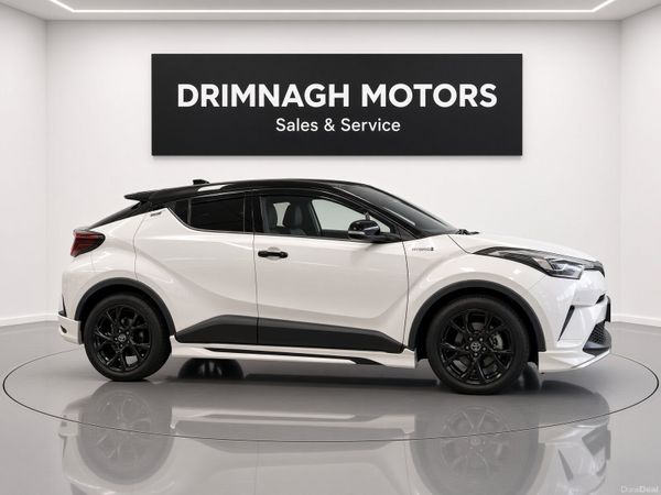 Toyota C-HR SUV, Petrol Hybrid, 2020, White