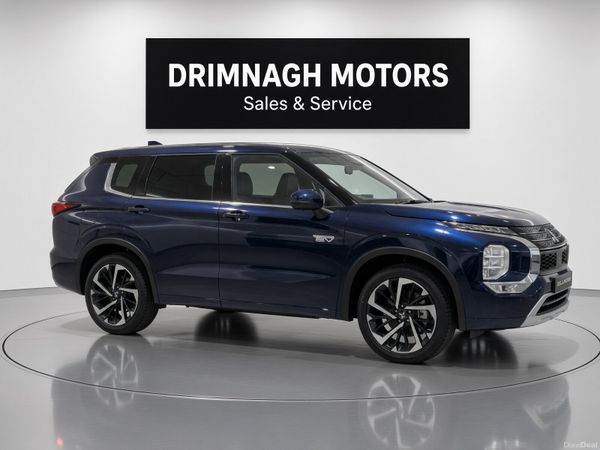 Mitsubishi Outlander SUV, Petrol Plug-in Hybrid, 2022, Blue