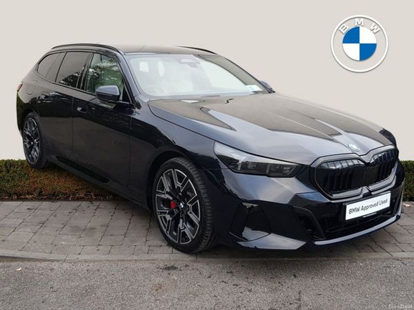 BMW 5-Series Estate, Petrol Plug-in Hybrid, 2026, Black