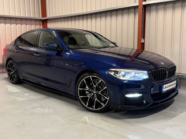 BMW 5-Series Saloon, Diesel, 2017, Blue