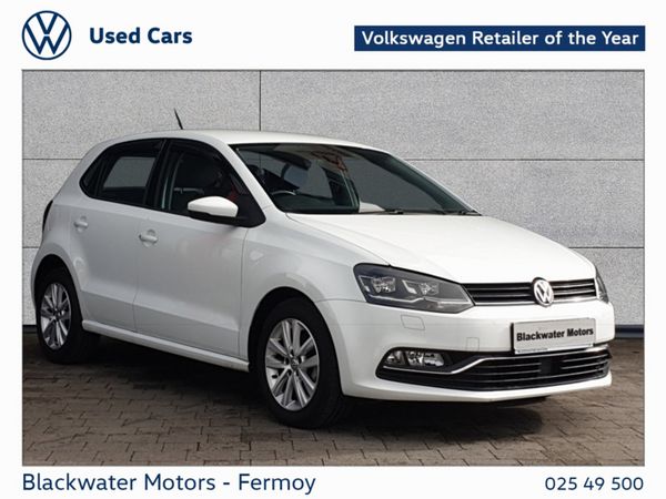 Volkswagen Polo Hatchback, Petrol, 2018, White