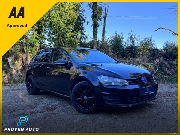 Volkswagen Golf Hatchback, Petrol, 2013, Black