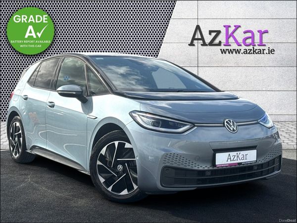 Volkswagen ID.3 Hatchback, Electric, 2022, Blue